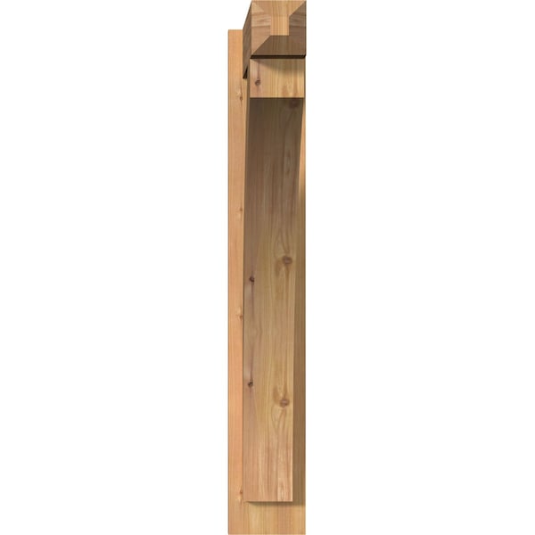 Thorton Craftsman Smooth Outlooker, Western Red Cedar, 5 1/2W X 24D X 36H